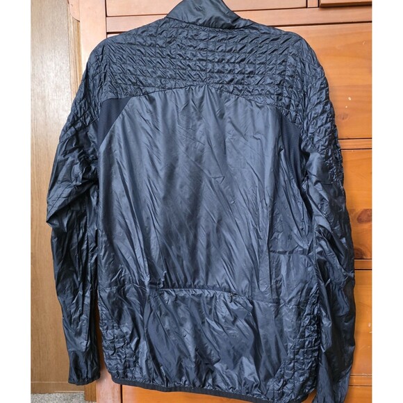 Aether Men’s Windbreaker Size Medium Lightweight Navy Blue Zip Pockets - Picture 3 of 12
